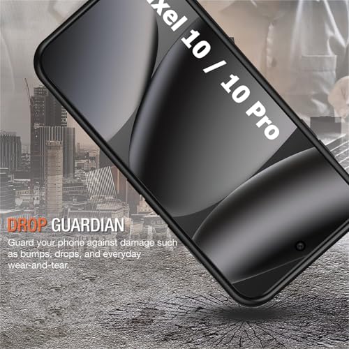 Battery Case for Pixel 10/10 Pro,10000mAh Portable Protective Smart Wireless Charging Case Support Carplay Compatible with Pixel 10/10 Pro(6.3 inches)Rechargeable Extended Battery Charger Cover(Black) - size: for Pixel 10/10 Pro