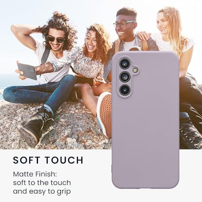 kwmobile Case Compatible with Samsung Galaxy A54 5G Case - Protective Slim TPU Phone Cover - Soft Matte Finish - Lavender - color: lavender, size: Galaxy A54 5G