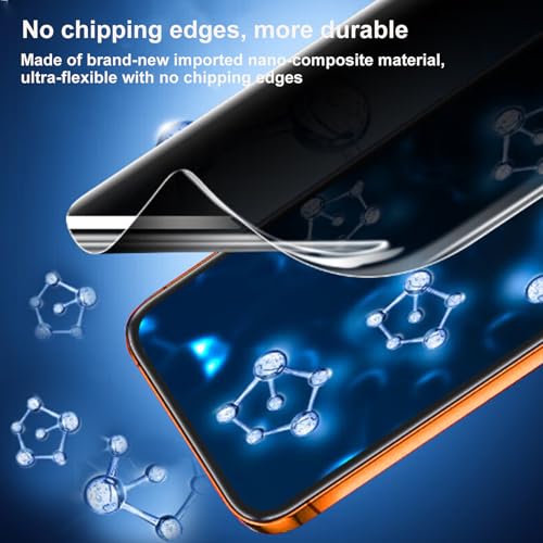 3 Pack Matte Privacy TPU Screen Protector for iPhone 16 6.1 Inch - size: iPhone 16