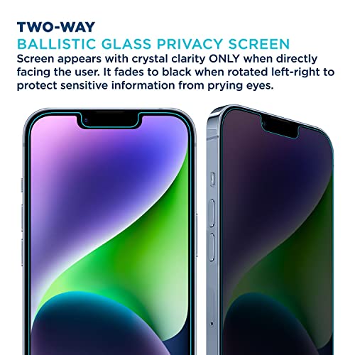 Tech Armor Privacy Screen Protector for iPhone 14 Plus & 13 Pro Max 1-Pack - size: iPhone 14 Plus / 13 Pro Max-6.7 Inch