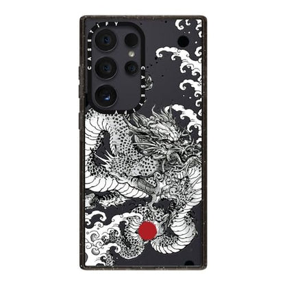 CASETiFY for Galaxy S24 Ultra Case - Impact | 8.2 ft. 4x Military Grade Drop Protection | Power Dragon | Black - color: Power Dragon, size: Galaxy S24 Ultra (6.8")