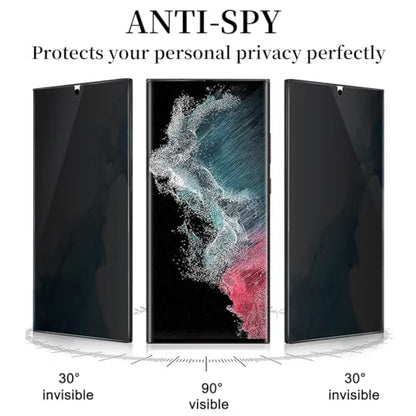 [6 Pack] for Samsung Galaxy Z Flip 7 Privacy Screen Protector, 2 Pack Internal Anti-Spy Film + 2 Pack Outer Privacy Glass Screen Protector + 2 PCS Metal Camera Lens Protector, Anti-Spy, Case Friendly - size: Galaxy Z Flip 7