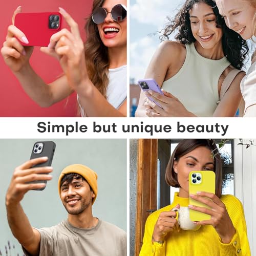 LOVE 3000 Compatible with iPhone 12 Pro Max Phone Case | Thickening 2.1 MM Liquid Silicone | Anti-Scratch Microfiber Lining | Full-Body Duty Heavy Protection Case for Men, Black | Premium Liquid Silicone, Shockproof Protective, Anti-Scratch Lining, Slim,