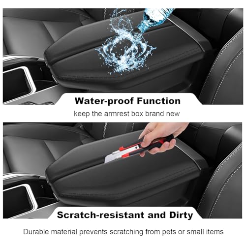(2Pack) Silicone Center Console Armrest Cover Compatible with 2024 2025 2026 Lexus TX350 Center Console Cover Middle Console Cover Arm Rest Cover for Lexus TX 500h Accessories 350/550h+ Anti-Scratch - color: TX350 Armrest Cover