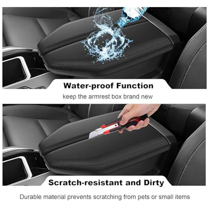 (2Pack) Silicone Center Console Armrest Cover Compatible with 2024 2025 2026 Lexus TX350 Center Console Cover Middle Console Cover Arm Rest Cover for Lexus TX 500h Accessories 350/550h+ Anti-Scratch - color: TX350 Armrest Cover