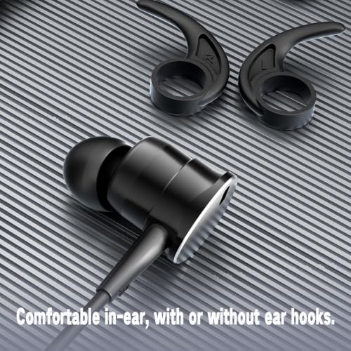 Wired Headphones Deep Bass with Noise-Canceling Mic Earphones In-Ear