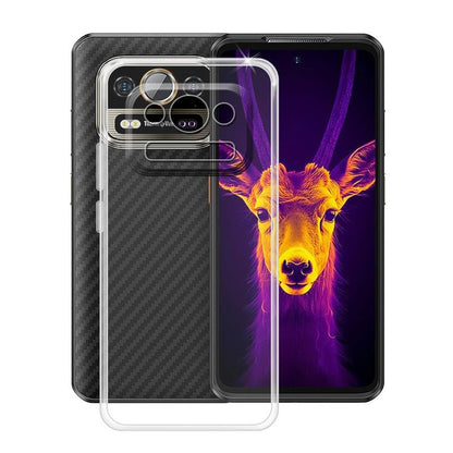 Phone Case for Ulefone Armor 25T Pro (6.78"), Clear Shockproof Soft Silicone Cover [Ultra-Thin ] [Anti-Yellowing] Flexible TPU Bumper Shell for Ulefone Armor 25T Pro - Transparent