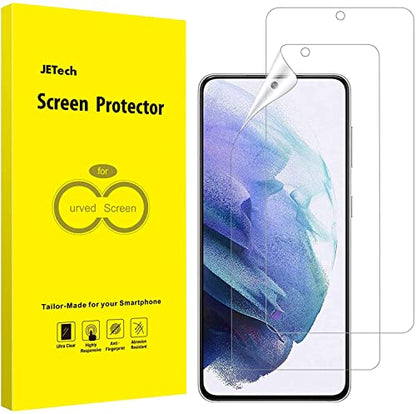 JETech TPU Screen Protector for Samsung Galaxy S21, 2-Pack - size: Galaxy S21