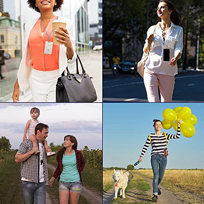 Weewooday 4 Pcs Phone Lanyard Crossbody Phone Strap, Light Color Series - color: Light Color Series