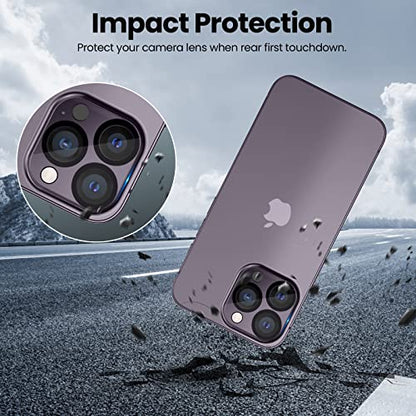 Tensea [3Pcs] for iPhone 14 Pro / 14 Pro Max Camera Screen Protector, Tempered Glass Film Camera Cover Lens Protector, Full Edge to Edge, HD Clear, Case Friendly for iPhone 14Pro 6.1"/ 14 ProMax 6.7" - size: for iPhone 14 Pro/14 Pro Max