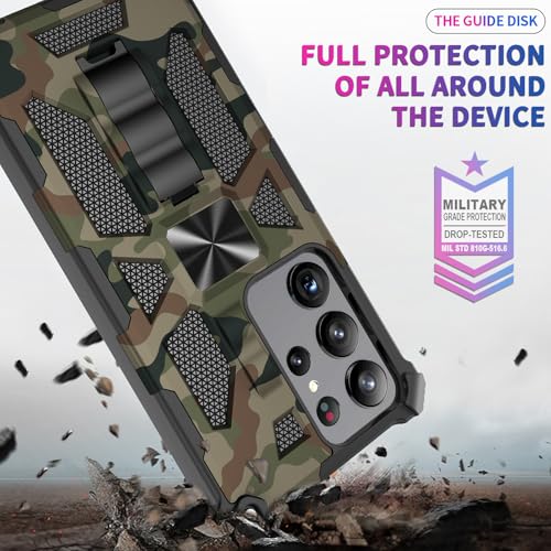 for Samsung Galaxy S26 Ultra Case Camo Phone Case, Army Green - color: Army Green, size: Samsung Galaxy S26 Ultra 5G
