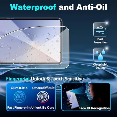 [2 Pack] Flexible Hydrogel Screen Protector for Samsung Galaxy Z Flip7 FE - color: Samsung Galaxy Z Flip7 FE