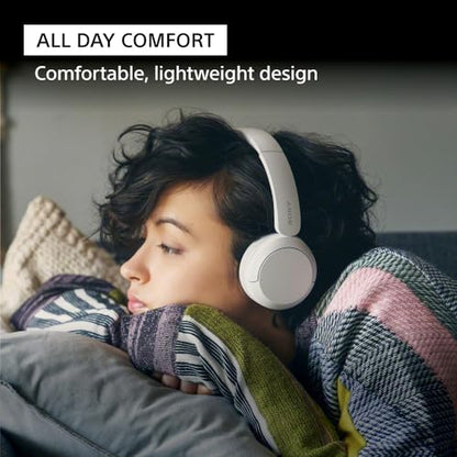 Sony WH-CH520 Wireless On-Ear Bluetooth Headphones with Mic, Cappuccino - color: Cappuccino