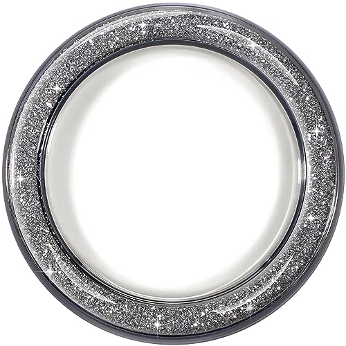 metisinno Magnetic Base Compatible with PopSocket Phone Grips and iPhone MagSafe Cases, Black Sparkle Glitter - color: Sparkle Black