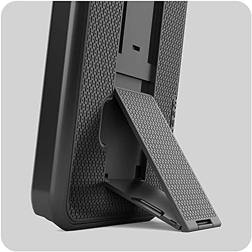 Encased DuraClip Designed for iPhone 13 PRO MAX Belt Clip Case (2021) Slim Phone Cover with Holster (Black) - size: iPhone 13 Pro Max