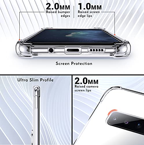 Shields Up for Samsung Galaxy S10 Case with Card Holder Stand, Clear - color: Clear, size: Galaxy S10