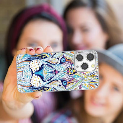 for iPhone 14 Pro Max Case for Girl Women Men, Full Protective Shockproof Slim Soft TPU Clear Phone Cover Cases for iPhone 14 ProMax 6.7,Cartoon Animal Totem Tattoo Head of The Lion - color: Animal Head of The Lion