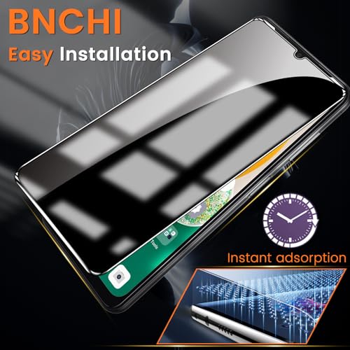 3+3 Pack for Samsung Galaxy A13 5G Privacy Screen Protector with Camera Lens Protector, Anti-Spy Tempered Glass Film, 9H Hardness, Anti-Scratch, Touch Sensitive - size: Galaxy A13