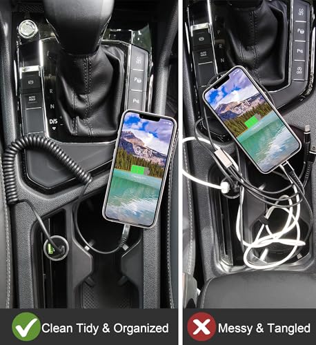 USB C to Lightning Cable 3FT 2Pack, Coiled iPhone Charger Fast Charging - color: Black, size: 3FT, style: USB C to Lightning