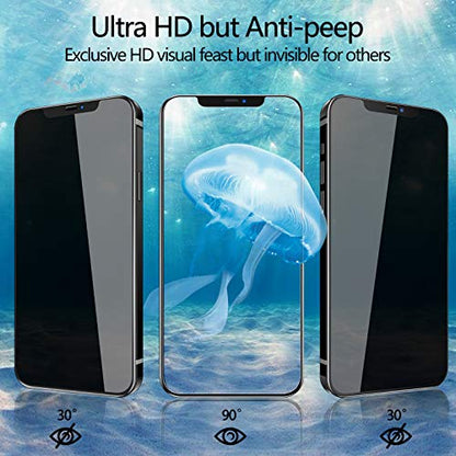 3-Pack Privacy Screen Protector for iPhone 12/12 Pro - size: 12/12 Pro