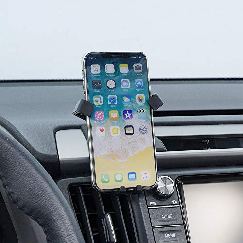 Universal Car Phone Holder Fit for Toyota RAV4 2013 2014 2015 2016 2017 2018 Air Vent Phone Mount Adjustable, Car Phone Cradle Fit for iPhone Samsung 4-7 Inches Smartphone - style: RAV4 13-18 Carbon Fiber