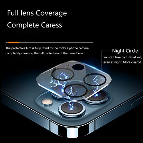 PEHAEL for iPhone 12 Pro Max Privacy Screen Protector+Camera Lens Protector