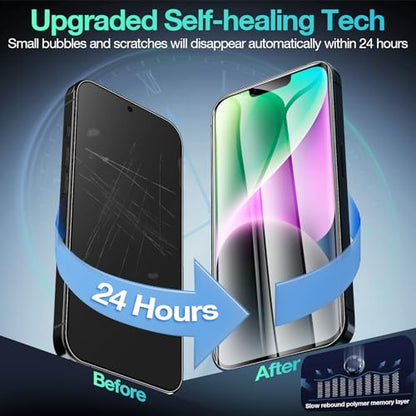 3 Pack Flexible Film Screen Protector for iPhone 13 Pro Max/ 14 Plus, Non-breakable Soft TPU Hydrogel Film for iPhone 13 Pro Max/ 14 Plus Screen Protector Film (NOT Glass) - size: iPhone 14 Plus/ 13 Pro Max