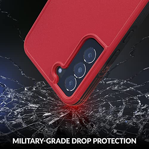 Crave Slim Guard for Galaxy S22+ Case, Shockproof Case for Samsung Galaxy S22+, S22 Plus (6.6 inch) - Red - color: Red