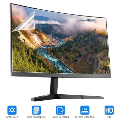 2 Pack 21.5 Inch Anti Glare Computer Screen Cover, Eye Protection Matte Anti Scratch Screen Protector Anti Glare Film for 21.5'' 16:9 Computer Monitor - size: 21.5 Inch (Diagonal) - 16:9 Aspect Ratio