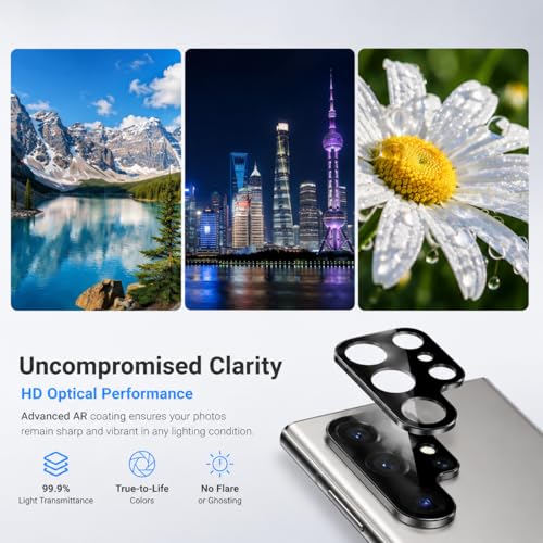 2+2 Pack Galaxy S23 Ultra Privacy Screen Protector,2 Pack Camera Lens Protector,Anti Spy Tempered Glass 9H Hardness , Compatible with fingerprint unlocking 3D Curved Full Screen Coverage,Anti-Scratch - color: galaxy S23 Ultra Privacy Screen Protector