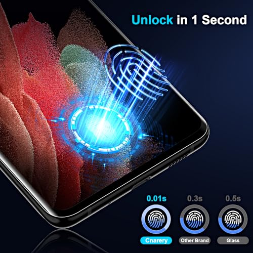 3 Pack Screen Protector for Samsung Galaxy S21 Ultra [Not Glass], Support Fingerprint Unlock Flexible TPU Film, Touch Sensitive, Anti-Scratch, Full Coverage - size: Samsung Galaxy S21 Ultra