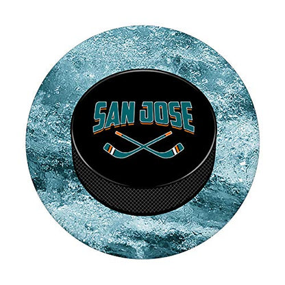 San Jose Hockey - Sports Fans PopSockets PopGrip: Swappable Grip for Phones & Tablets