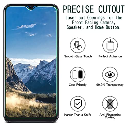 KAREEN 2 Pack Screen Protector for Samsung Galaxy A50, A30, A30s, M31 - size: Samsung A50/A30