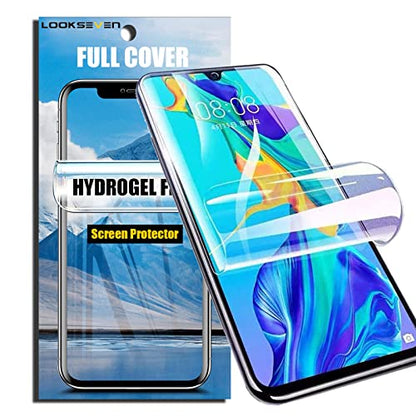 LOOKSEVEN 3 Pack Hydrogel Film For Samsung Galaxy S10 Plus - size: S10 Plus