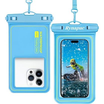 Waterproof Phone Pouch - 6 Colors Universal Touchscreen Waterproof Phone Bag for Swimming, Beach & Outdoor Use (Black) - color: Black