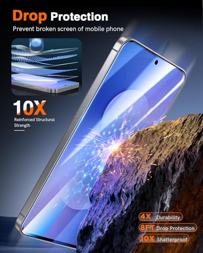 LK 2 Pack for Samsung Galaxy S25 FE Screen Protector [Auto-Dust Removal] - size: Galaxy S25 FE-6.7inch