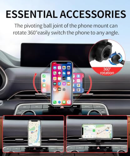 Car Phone Holder for Genesis GV80 2021-2024 Magsafe Mount Accessories