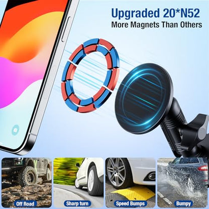 Surfcabin CNC Magnetic Vent Phone Holder for 2015-2020 Ford F150