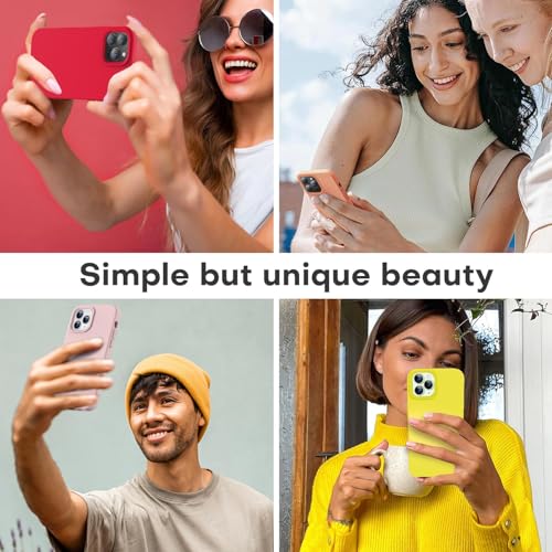 LOVE 3000 Compatible with iPhone 12 Pro Max Phone Case | Thickening Liquid Silicone | Anti-Scratch Microfiber Lining | Full-Body Duty Heavy Protection Case for iPhone 12 Pro Max Women Girls, Pink Sand - color: Pink Sand, size: iPhone 12 Pro Max 6.7inch