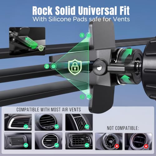 Magnetic Car Phone Mount Air Vent Phone Holder