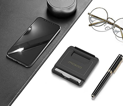 Moko 2 Pack Cell Phone Stand for Desk, Tablet Stand for 4"-11" Devices - color: Black+Black