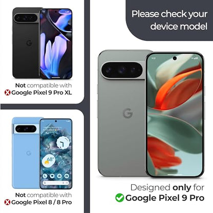 ArmorSuit 2+2 Pack Full Body Skin + Screen Protector for Google Pixel 9 Pro HD Clear MilitaryShield Film - Made in USA