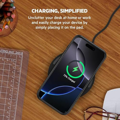Battery Case for iPhone 16 Pro, 10000mAh Portable Protective Wireless Charging Case Support Carplay Compatible with iPhone 16 Pro (6.3 inch) Rechargeable Extended Battery Charger Case (Black) - size: iPhone 16 Pro