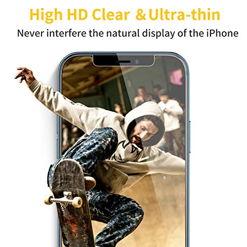 UNBREAKcable 3-Pack Screen Protector for iPhone 12 Pro Max Tempered Glass - size: iPhone 12 Pro Max