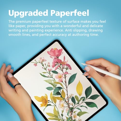 [2 Pack] Paperfeel Screen Protector For Samsung Galaxy Tab S9 Ultra / Tab S8 Ultra 14.6 Inch, Anti-Glare Matte PET Film for Drawing and Writing Like on Paper, High Touch Sensitivity, Easy - size: Galaxy Tab S10 Ultra/Tab S9 Ultra/S8 Ultra 14.6"