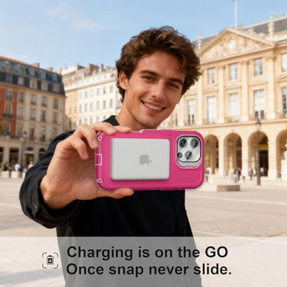 Follaroma for iPhone 16 Pro Case,Magnetic,Heavy Duty Case,6.3'', Hot-Pink - color: Hot-pink, size: iPhone 16 Pro 6.3''