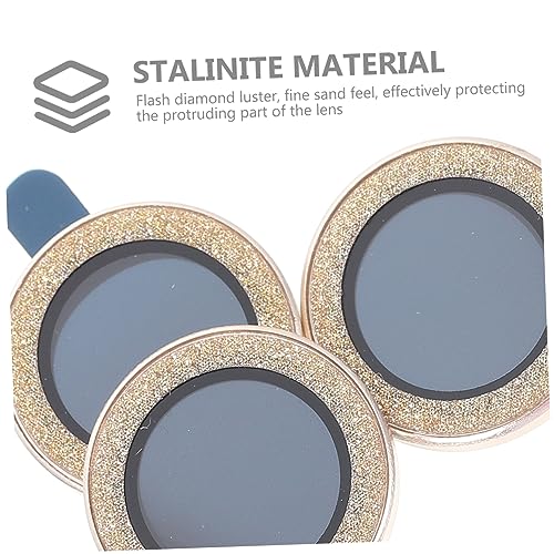 Veemoon 3pcs Camera Lens Protectors for Pro Scratch Resistant Lens Films with High Light Transmittance Easy Installation Anti-fall Finish