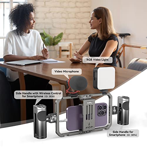 SmallRig Universal Smartphone Video Rig for iPhone 18 17 16 15 14-2791B - style: Cage