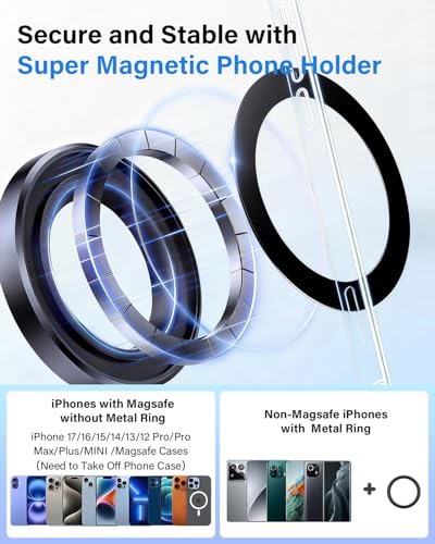 PZK Magsafe Car Phone Holder for 2010-2024 Toyota 4Runner Accessories Vent - color: Magsafe