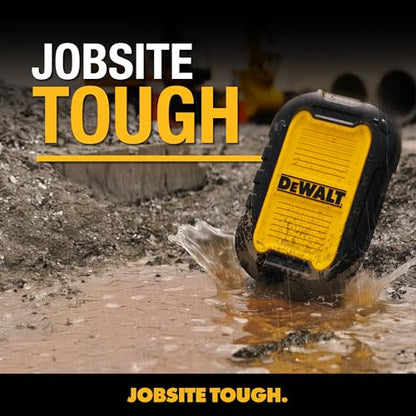 DEWALT Heavy Duty Magnetic Power Bank 5, 000mAh, Rugged, Wireless